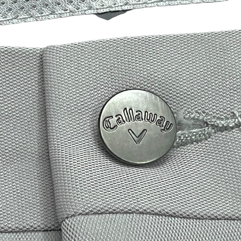 Callaway Mens Golf Pants Gray Flat Front Sz 34x30 - Picture 4 of 11